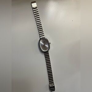 Silver antique style watch